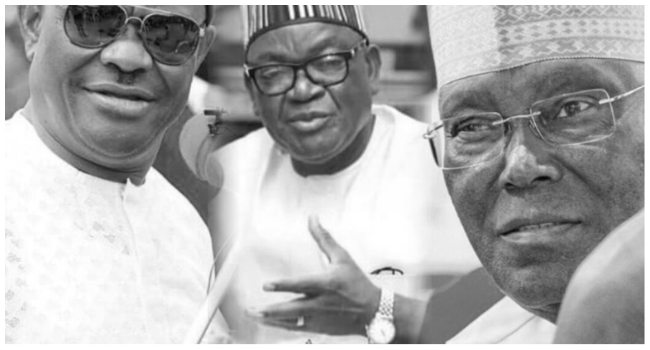 Wike Ortom Atiku