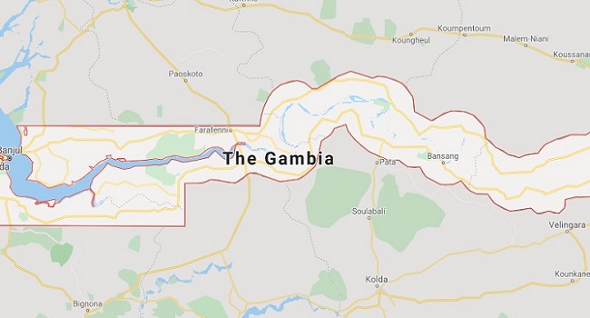 gambia map