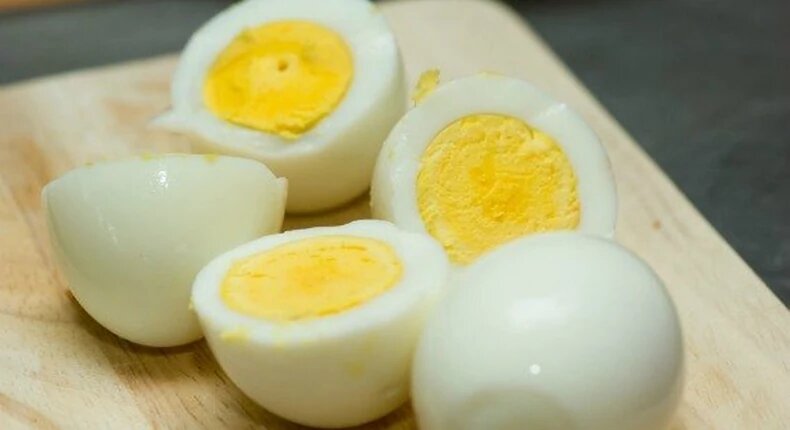 Boiled eggs