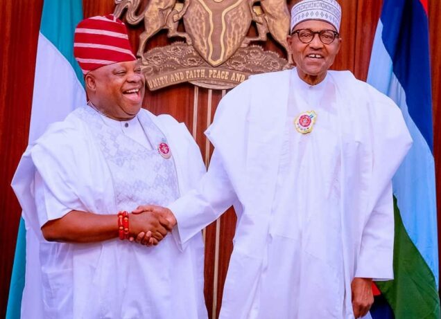 Governor Ademola Adeleke and President Muhammadu Buhari e1673610043558 636x461 1
