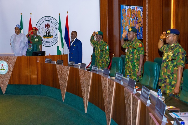 Buhari security meetring