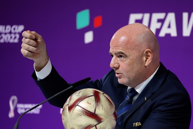 World Cup 2026 To Feature 12 Groups Of Four Teams - FIFA 56 FIFA chief Gianni Infantino 1