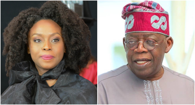 Chimamanda Adichie Tinubu