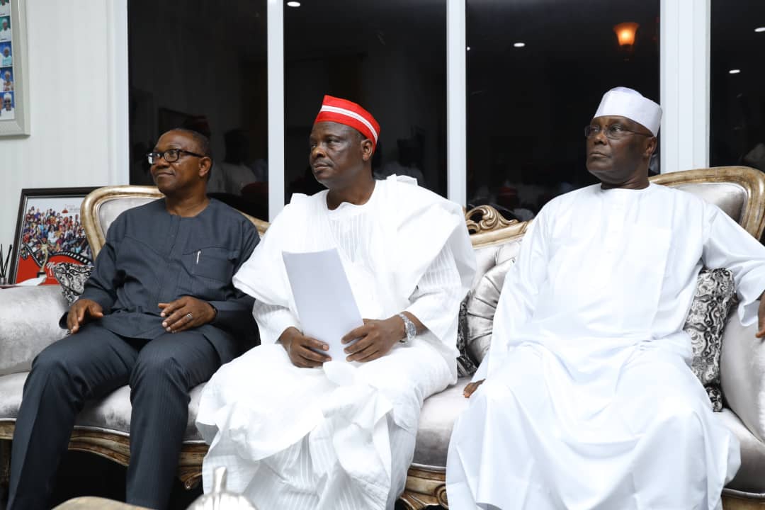 Atiku Kwankwaso and Obi