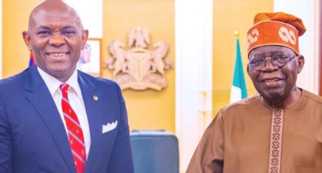 Elumelu Tinubu