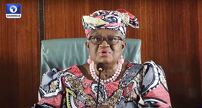 Ngozi Okonjo Iweala visits Tinubu