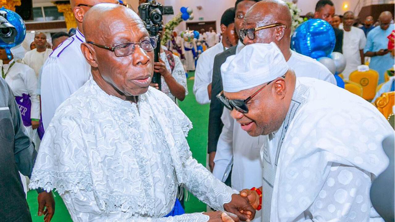 Obasanjo and Adeleke 1