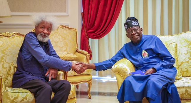 Soyinka and Tinubu
