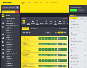 BangBet Online Review 74 Bangbet features a range of games and sports markets.