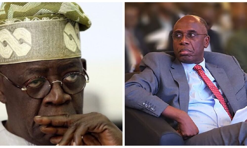 Bola Tinubu and Rotimi Amaechi