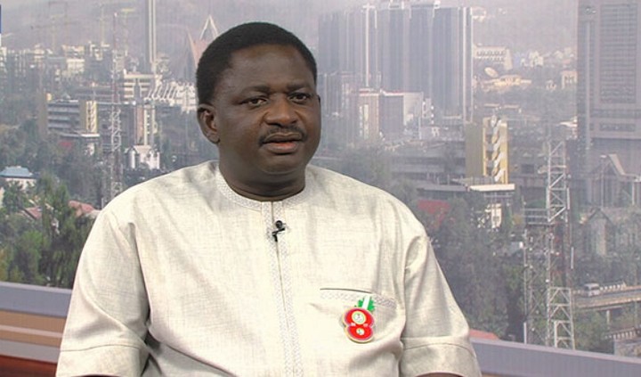 Femi Adesina the spokesperson to President Muhammadu Buhari