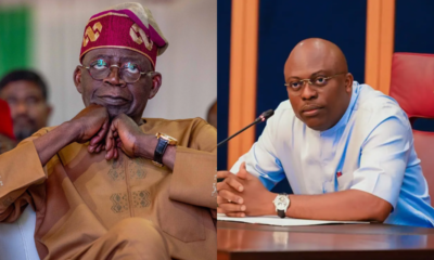 President Tinubu and Rivers State Governor Fubara