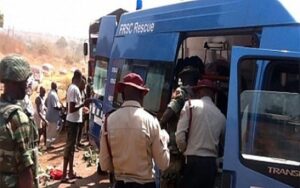 Road accident along bauchi kano highway