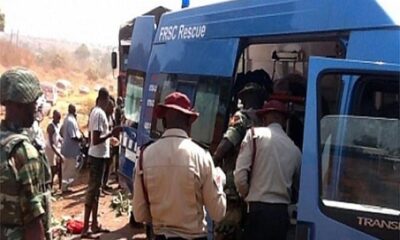 Road accident along bauchi kano highway