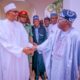 Tinubu and Buhari at Jummat 2