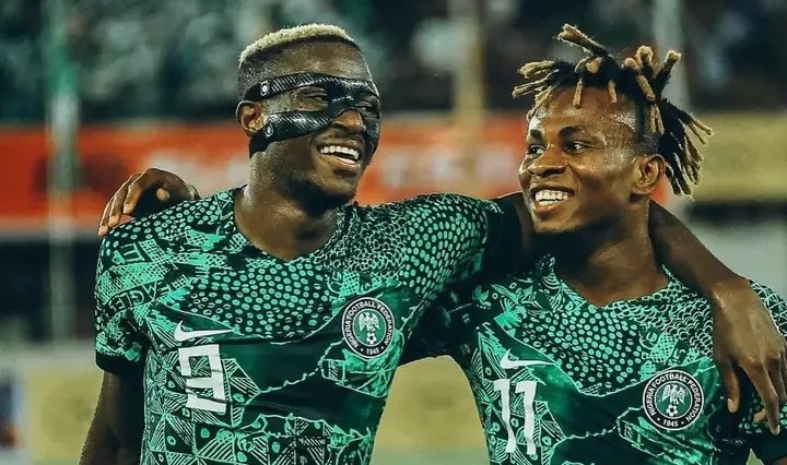 Victor Osimhen and Chukwueze