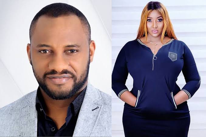 Yul Edochie and Judy Austin