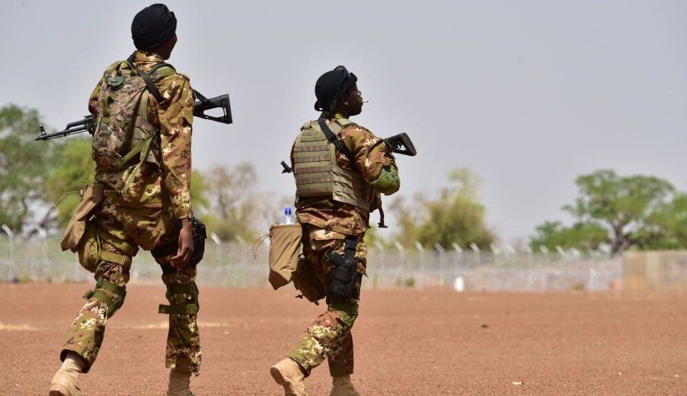 Burkina Faso soldiers