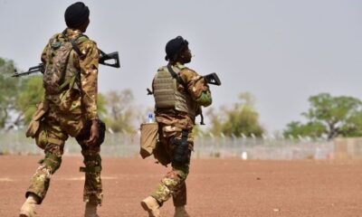 Burkina Faso soldiers