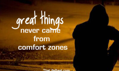 Great things never came from comfort zones feature Image
