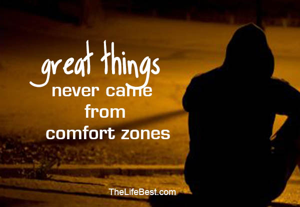 Great things never came from comfort zones feature Image