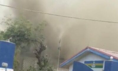 Kano Police Station Fire