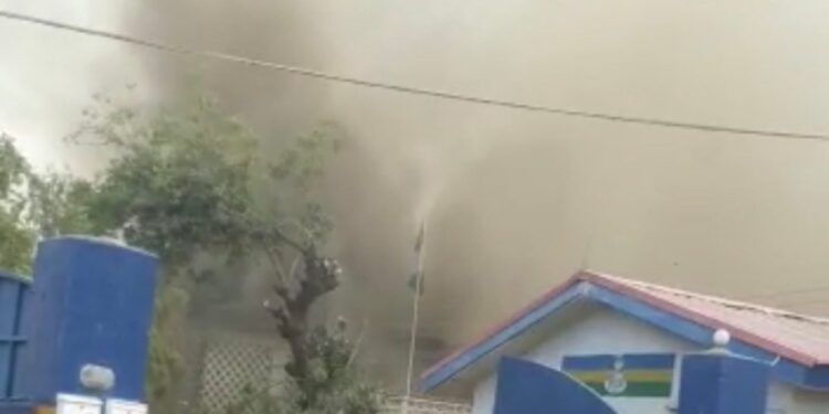 Kano Police Station Fire
