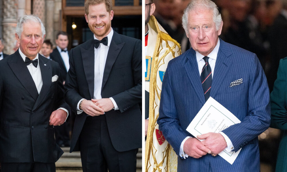 prince harry visit king charles cancer diagnosis cover 800