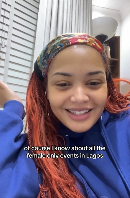 All your wives are in my DM Nigerian lesbian tells married men in viral video 1710184186