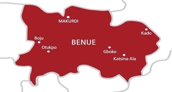 Benue State map
