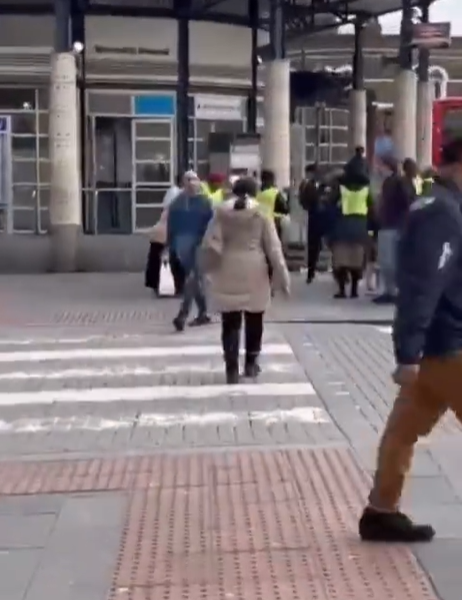 Lords Chosen members spotted carrying out their evangelism in a unique way in Woolwich United Kingdom 1710617346