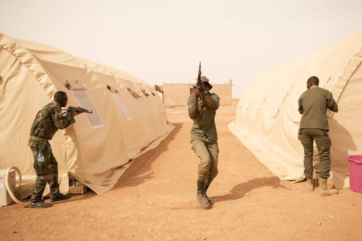 Niger Republic Soldiers