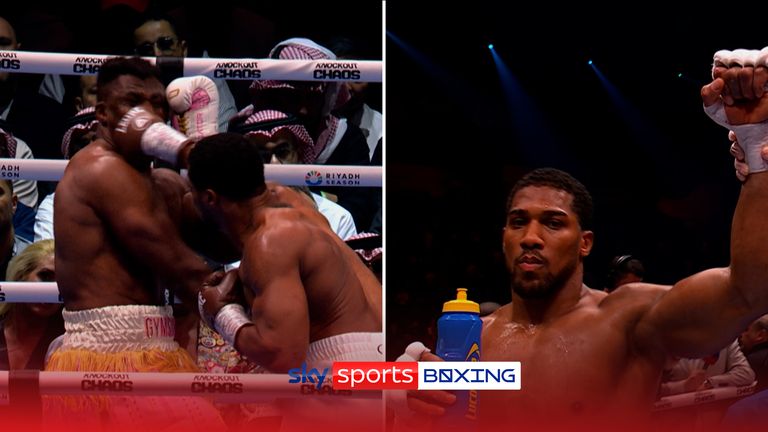 skysports joshua boxing ngannou 6483947