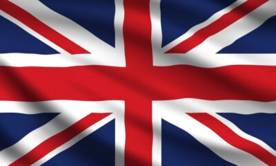 united kingdom flag realistic waving union jack 8071 1198