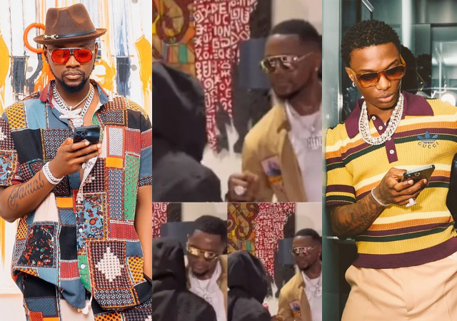 wizkid kizz daniel greet