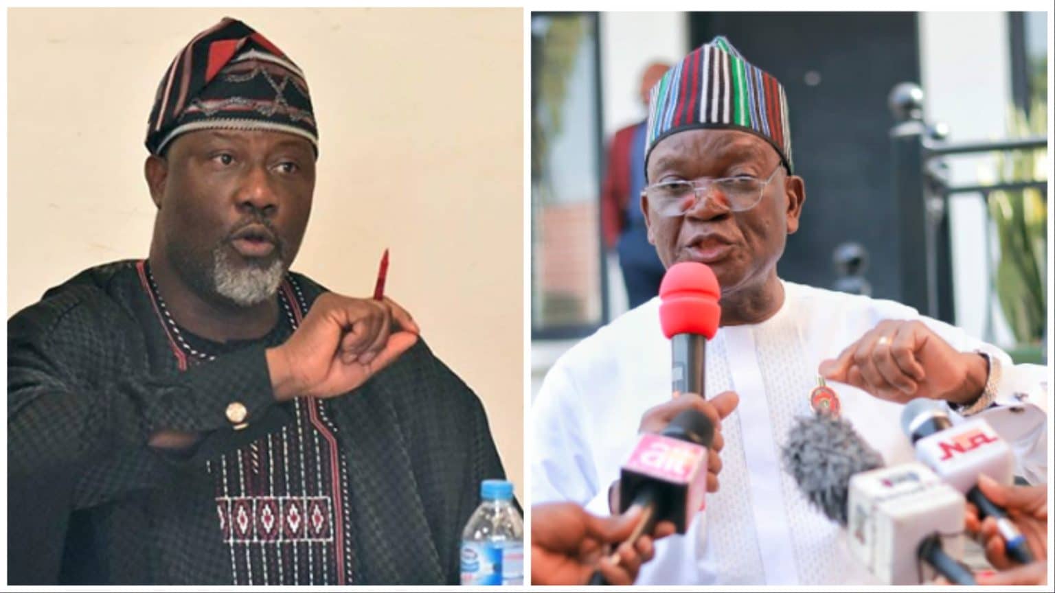 Dino Melaye and Ortom 1536x864 1 1