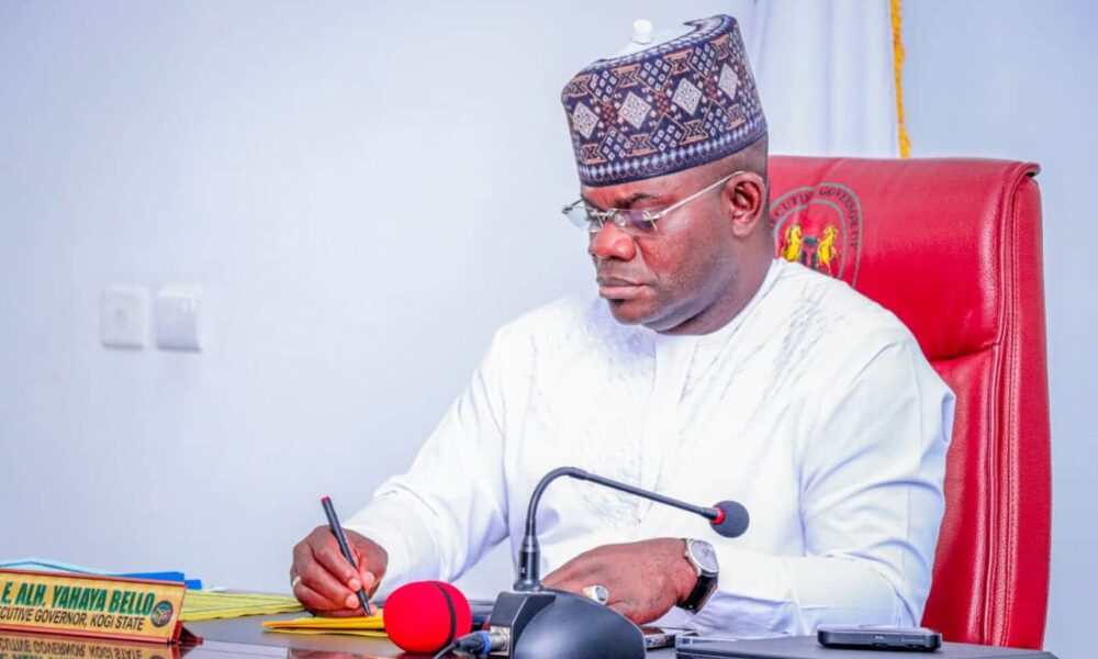 Governor Yahaya Bello Kogi