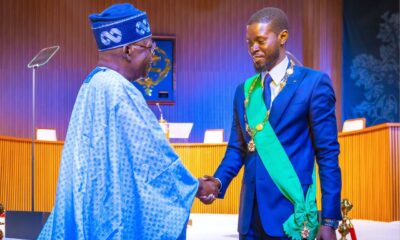 President Bola Tinubu attends the Inauguration Ceremony of President Bassirou Faye in Dakar Senegal