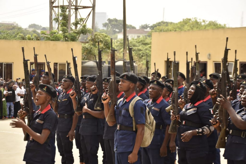The passing out parade of the 532 officers of the NSCDC FCT Command 1024x682 1