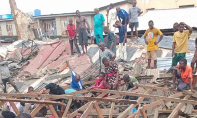 Mosque collapses