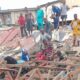 Mosque collapses