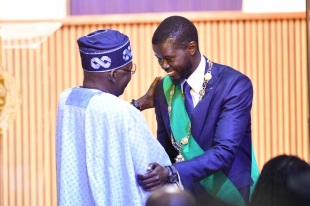 President Bola Tinubu and Senegal President Faye