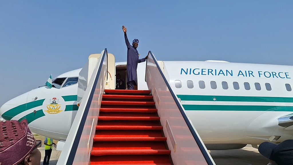 Tinubu travels 1
