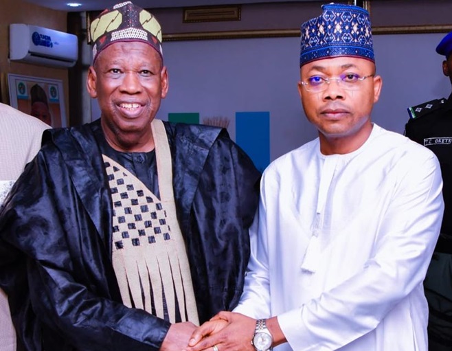 Umar Ganduje and Usman Ododo 2