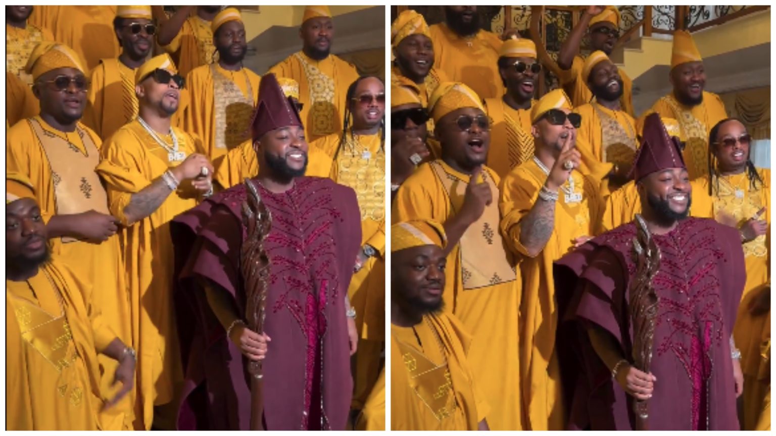 CHIVIDO2024 Check Out Davido And Groomsmen Outfits 1536x864 1