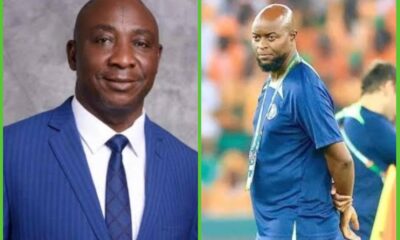 Ibrahim Gusau and Finidi George