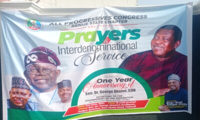 Tinubu Benue prayer
