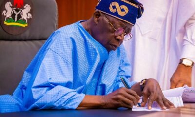 Tinubu writes