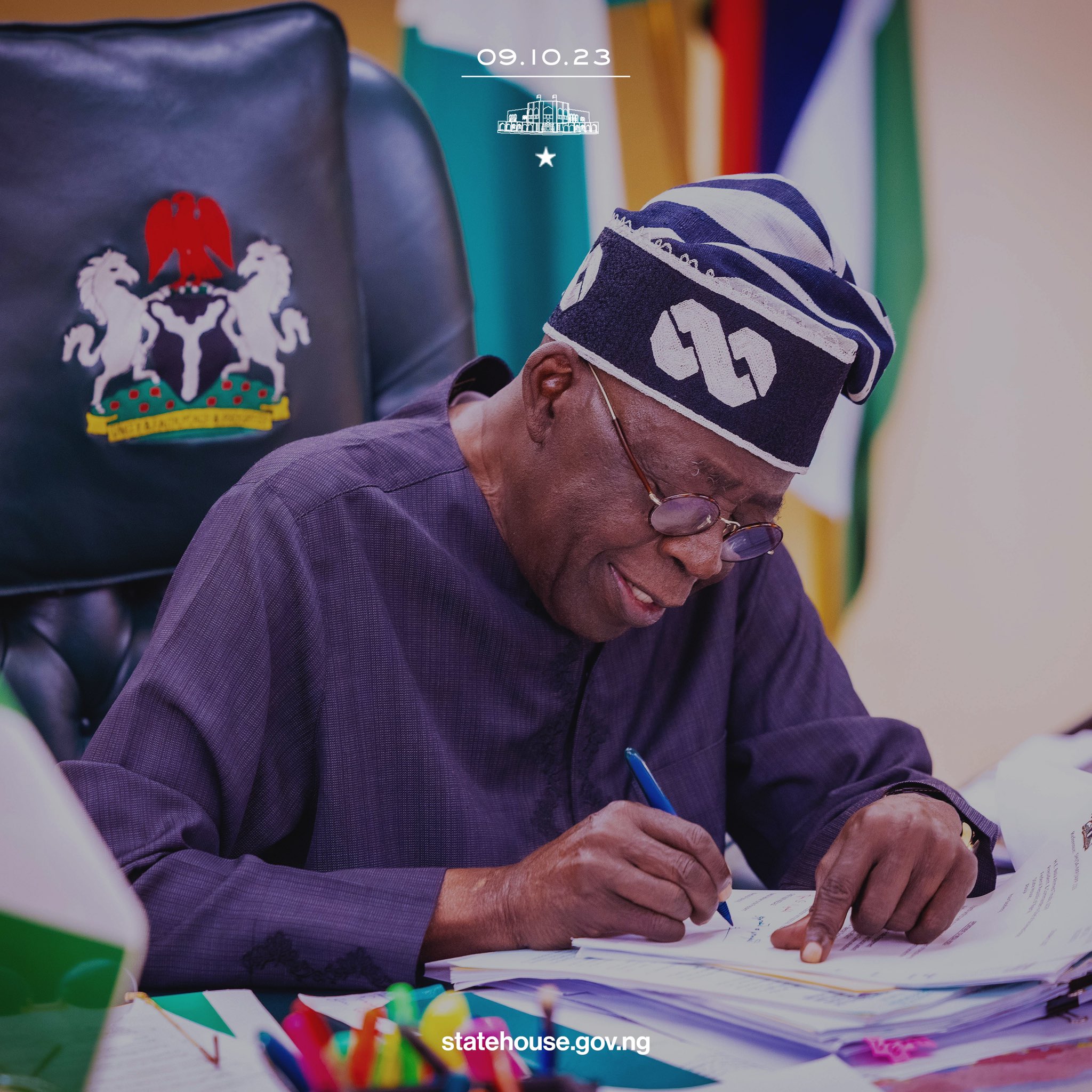 bola tinubu writes
