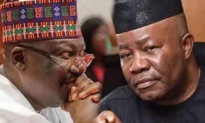 Ahmad Lawan and Godswill Akpabio